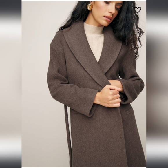 Reformation Kerri wrap coat - Picture 2 of 13